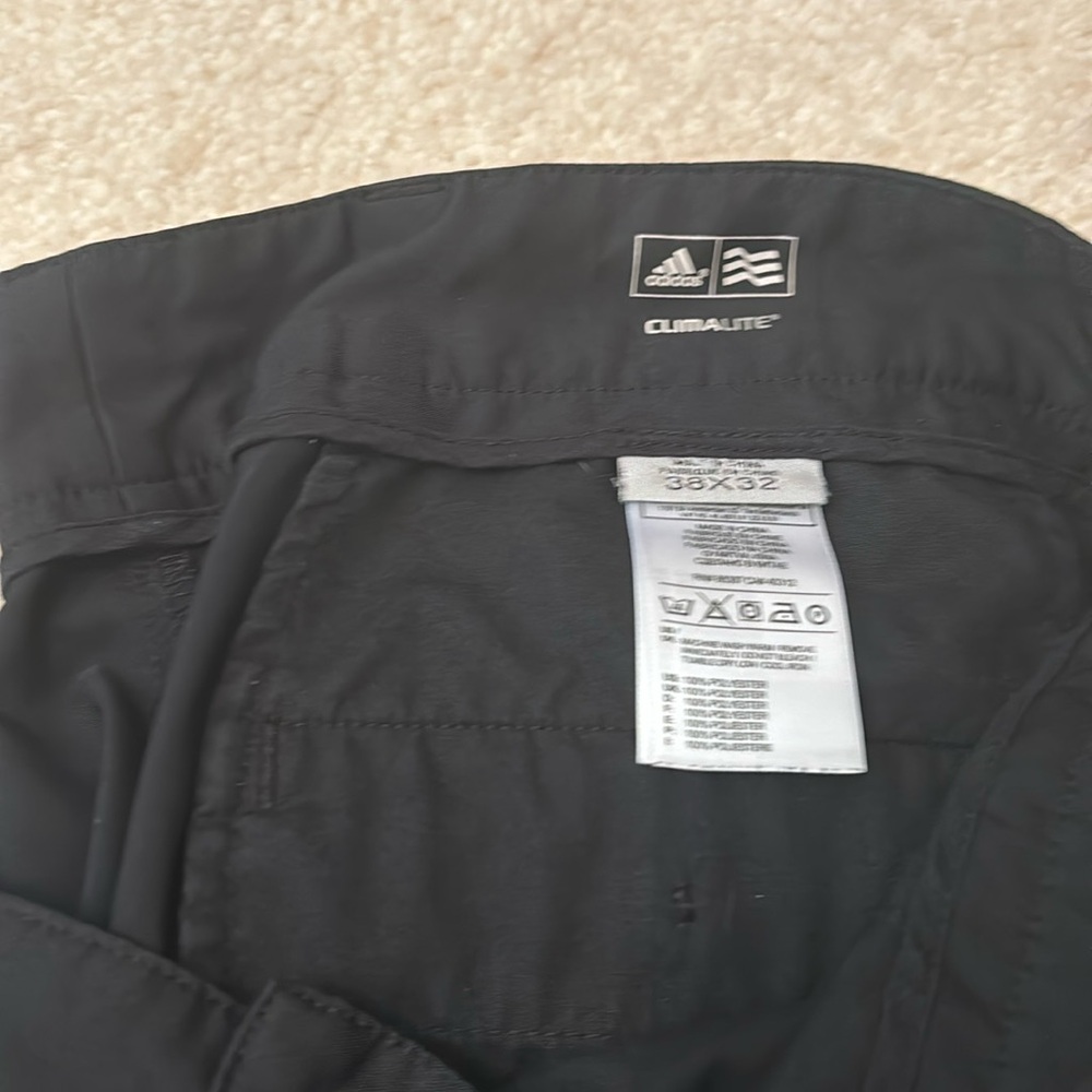 Adidas climalite men’s black pants